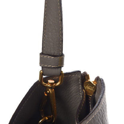 Prada Vitello Daino Side Zip Tote Argilla 16 of 16