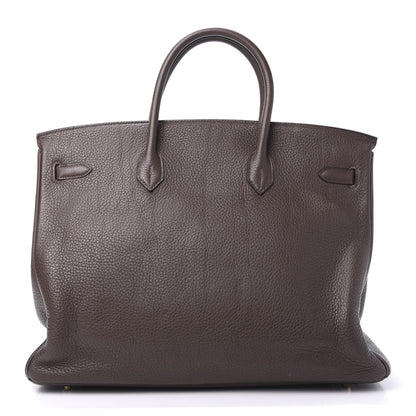 Hermes Togo Birkin 40 Chocolate 4 of 33