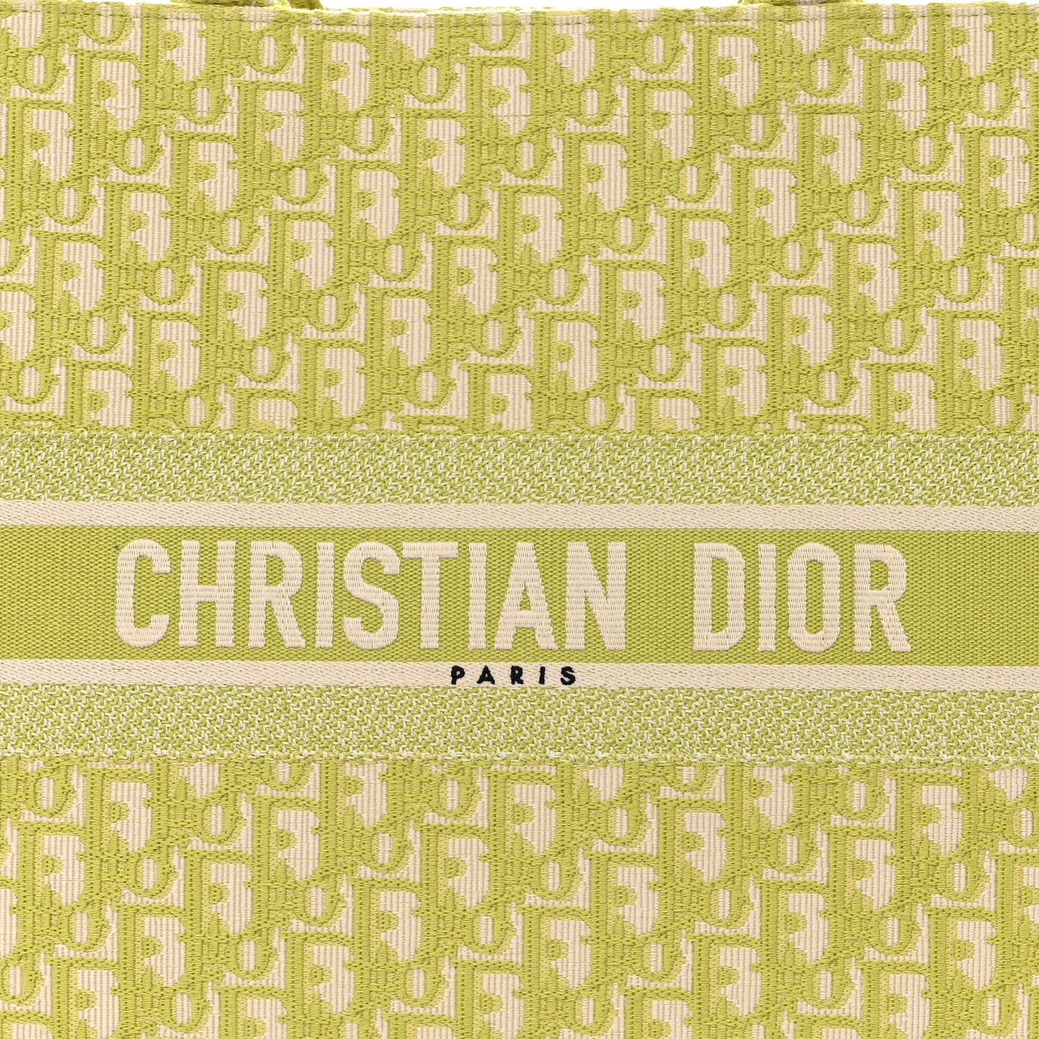 Christian Dior Oblique Large Book Tote Vert Anis 8 of 10
