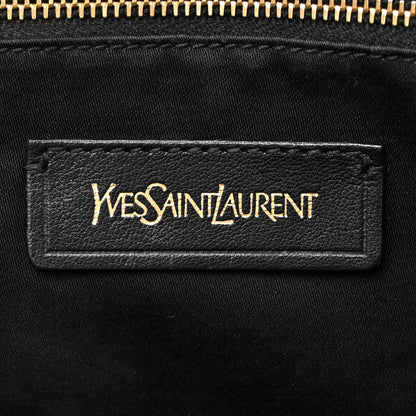 Saint Laurent Sheepskin Small Cabas Chyc Black 6 of 17