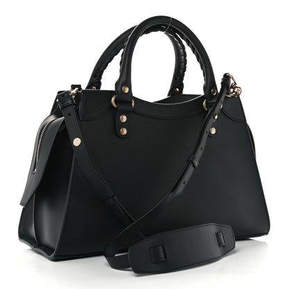 Balenciaga Smooth Calfskin Neo Classic Brass Hardware S City Black 3 of 10