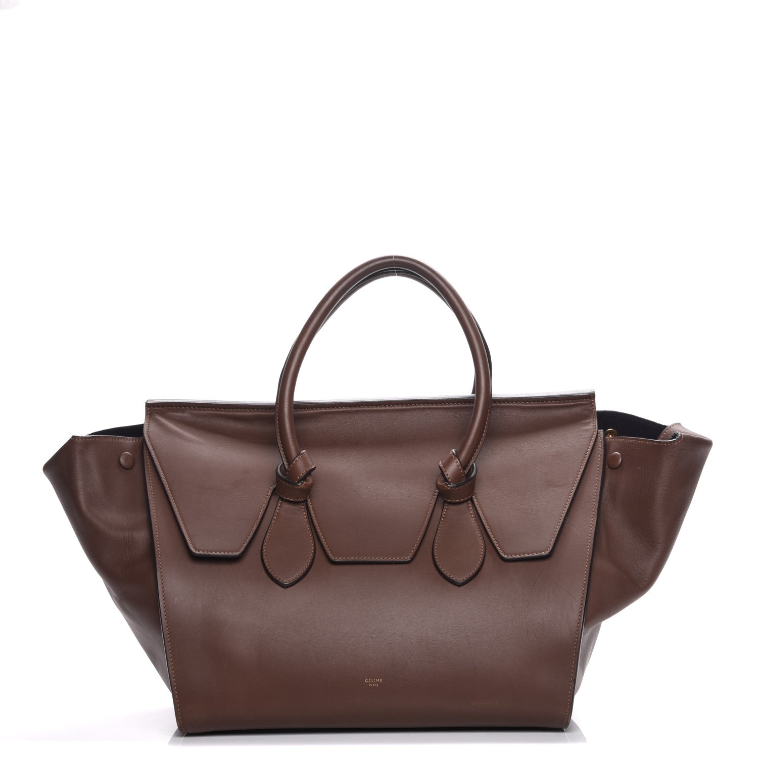 Celine Natural Calfskin Medium Tie Knot Tote Acajou 1 of 13