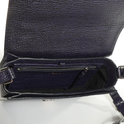 3.1 Phillip Lim 3.1 Textured Calfskin Pashli Mini Messenger African Violet 5 of 9