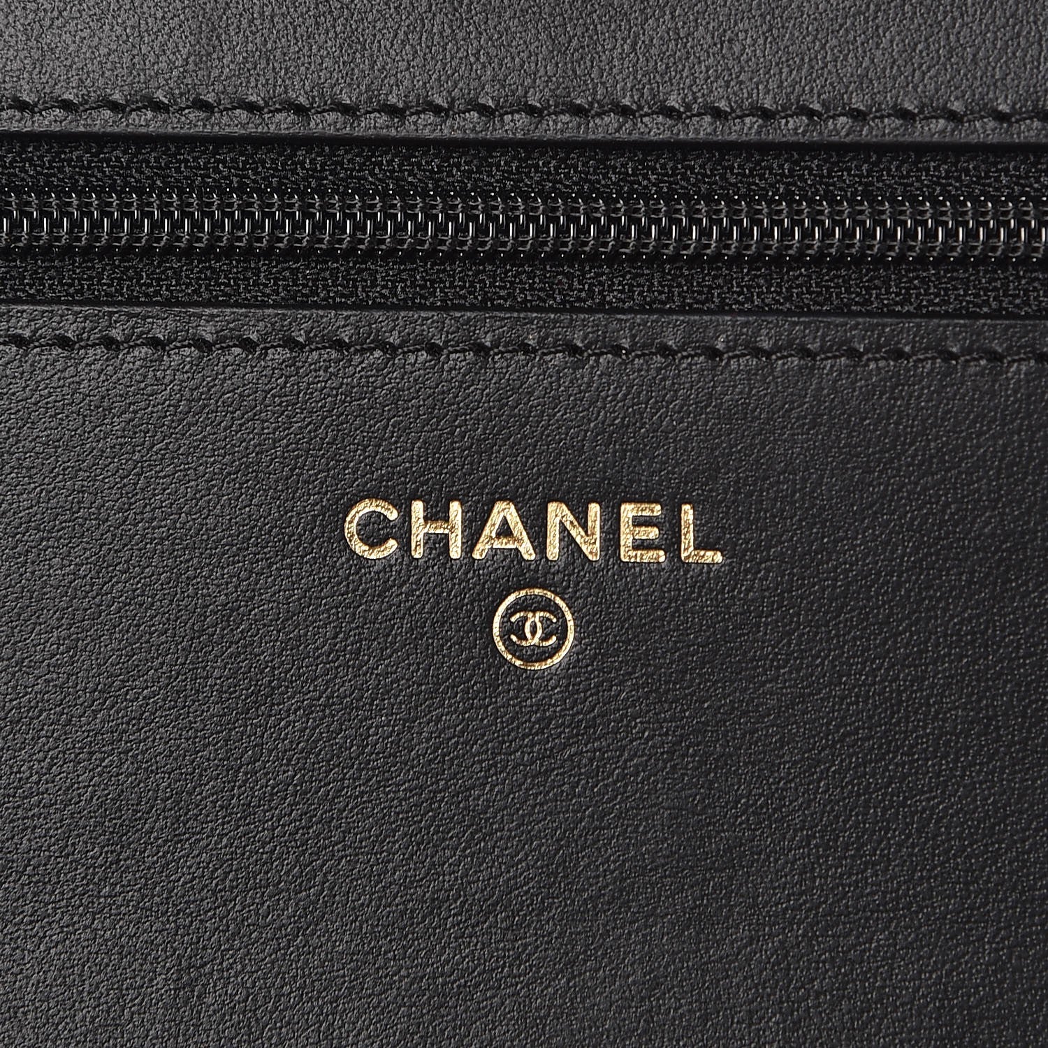 Chanel Caviar Quilted Boy Wallet On Chain WOC Black 6 of 9
