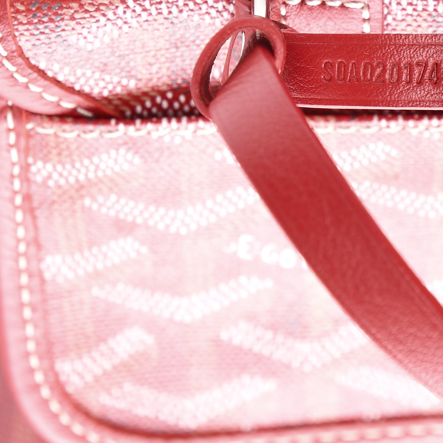 Goyardine Saint Louis PM Red