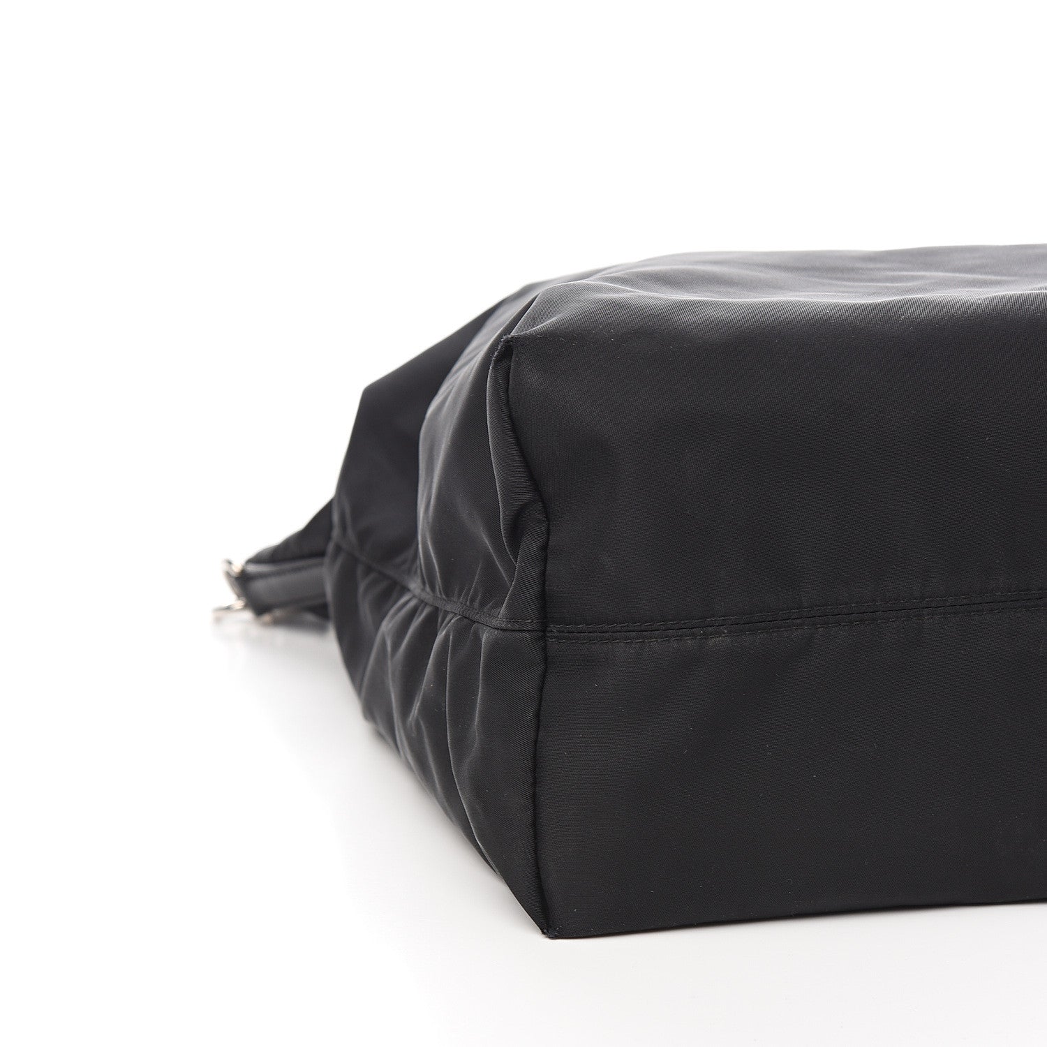 Prada Tessuto Nylon Saffiano Tote Black 6 of 9