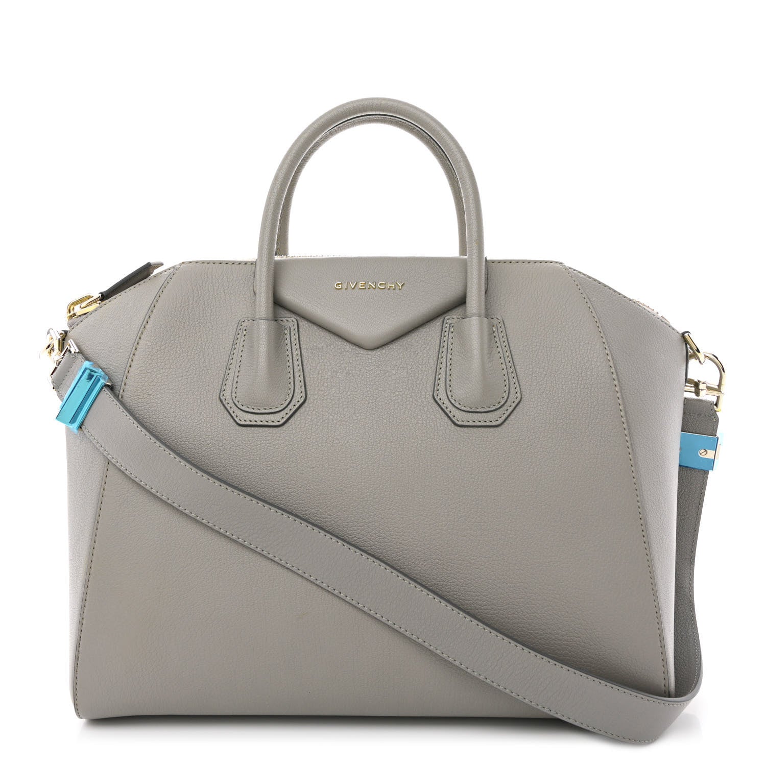 Givenchy Sugar Goatskin Medium Antigona Pearl Grey 1 of 14