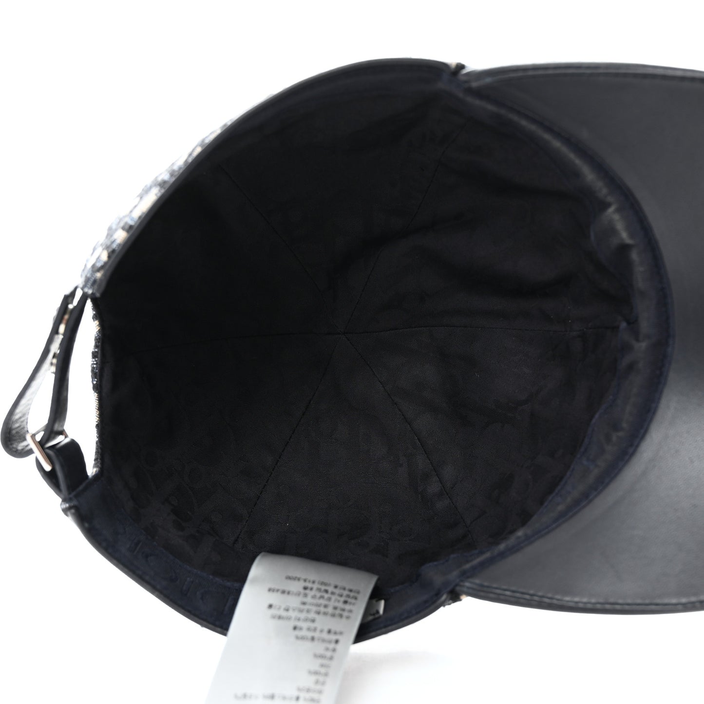 Oblique Baseball Cap L Blue