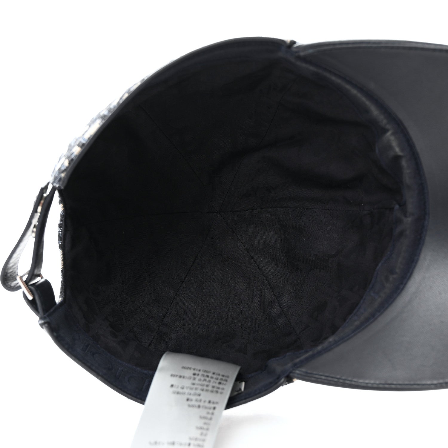 Christian Dior Oblique Baseball Cap L Blue 7 of 9