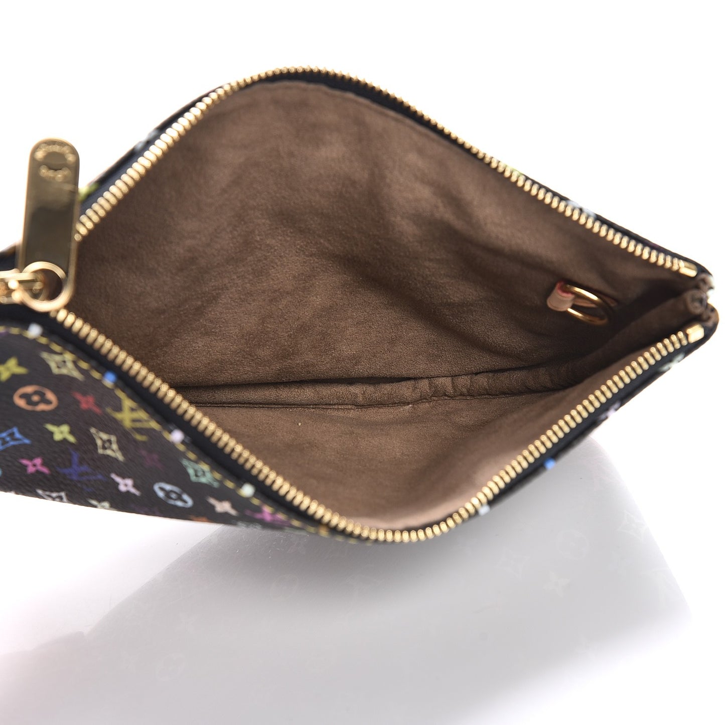 Monogram Multicolor Pochette Plate GM Black