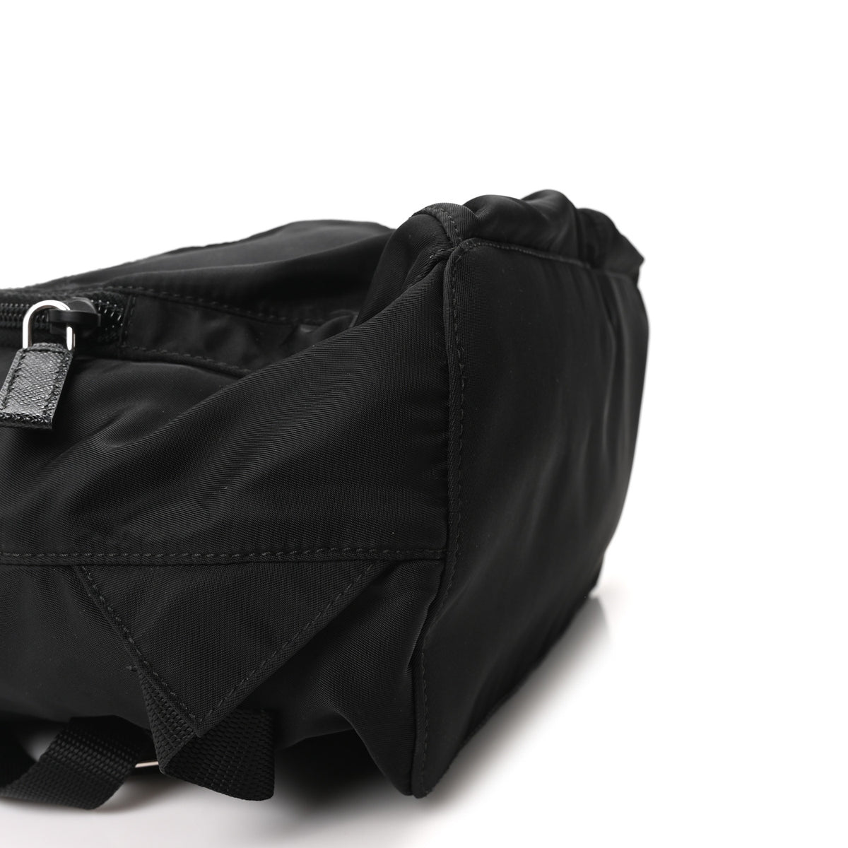 Tessuto Nylon Saffiano Vela Backpack Black