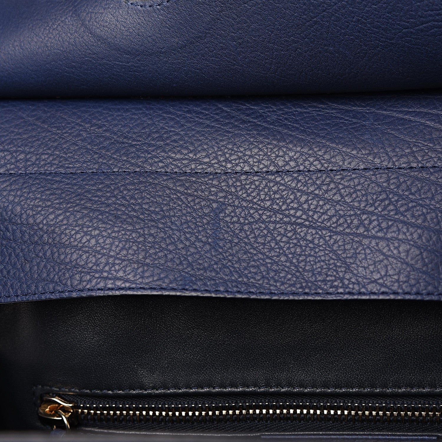 Balenciaga Grained Calfskin M Tube Round Tote Bleu Nautique 7 of 11