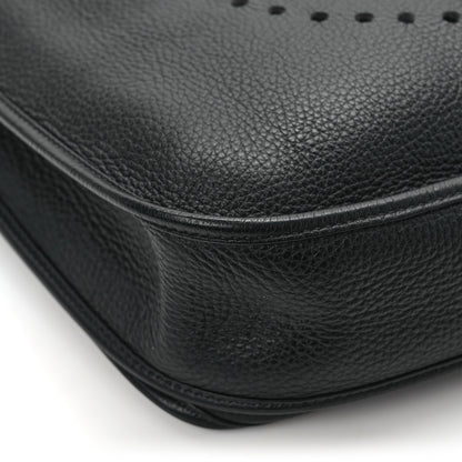 Hermes Taurillon Clemence Evelyne III TGM Black 10 of 15