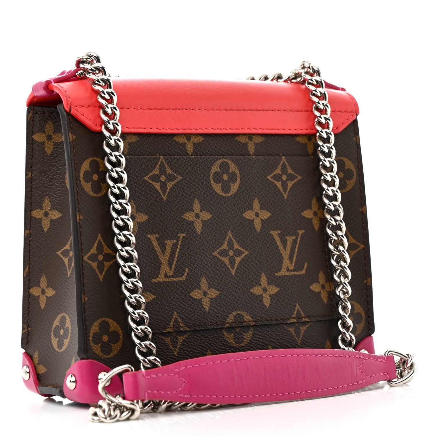 Louis Vuitton Monogram Pochette Mask PM Corail 3 of 18