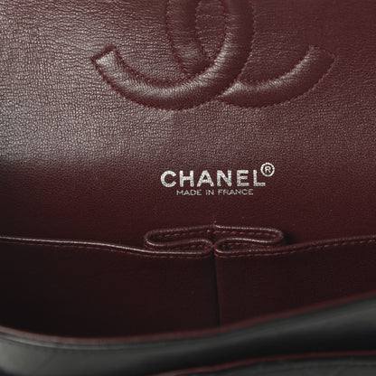 Chanel Lambskin Quilted Medium Double Flap Black 8 of 11