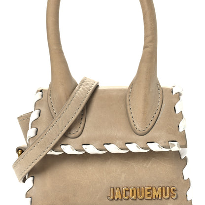 Jacquemus Calfskin Mini Le Chiquito Whipstitch  Beige 7 of 18
