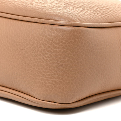 Gucci Pebbled Calfskin Small Soho Disco Bag Camelia 11 of 15