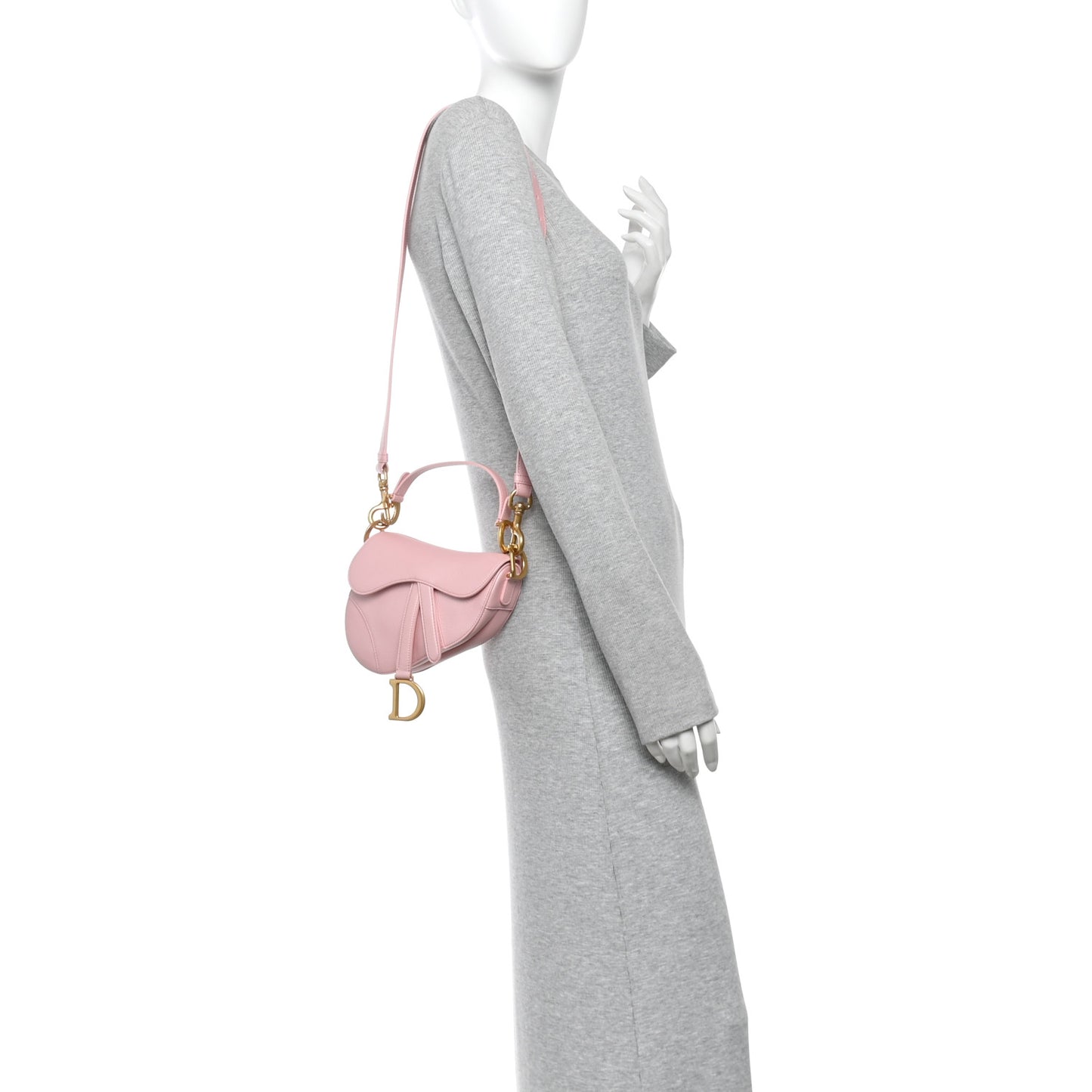 Deerskin Mini Saddle Bag With Strap Melacoton