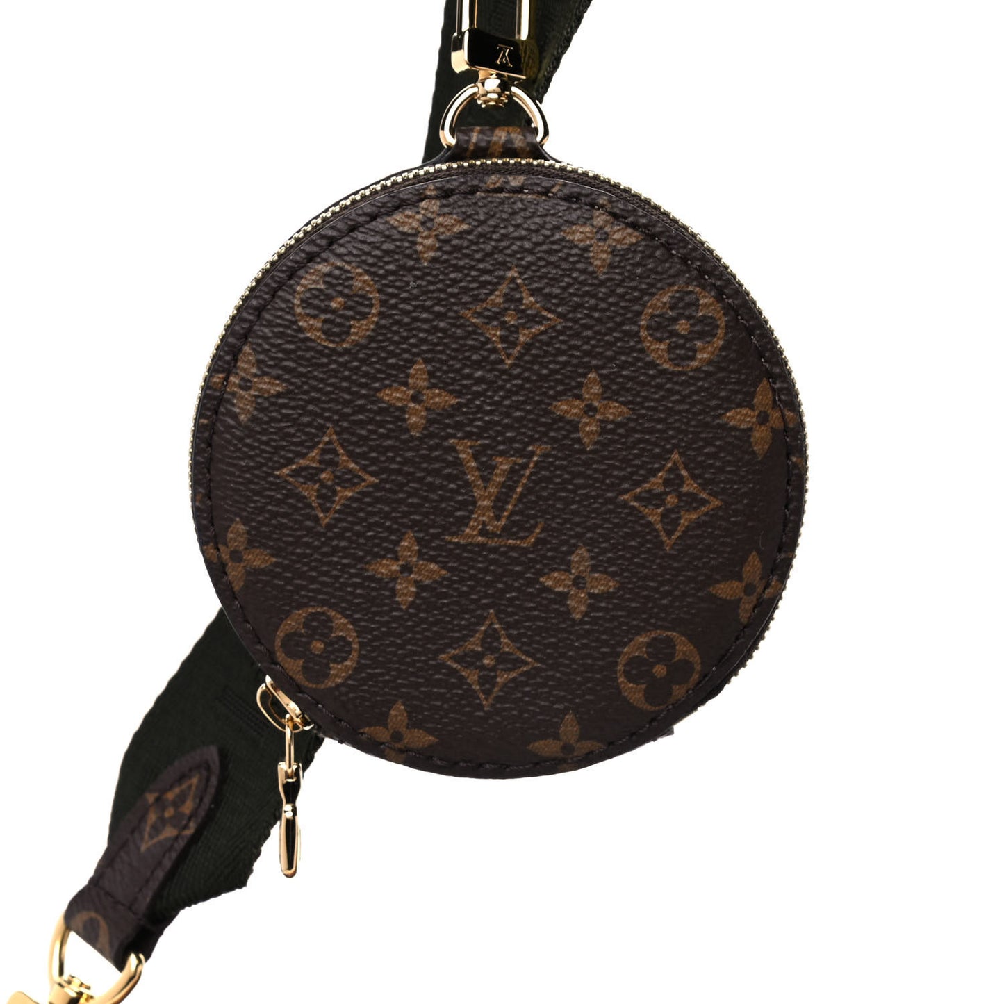 Econyl Monogram Pillow Maxi Multi Pochette Accessories Kaki Beige
