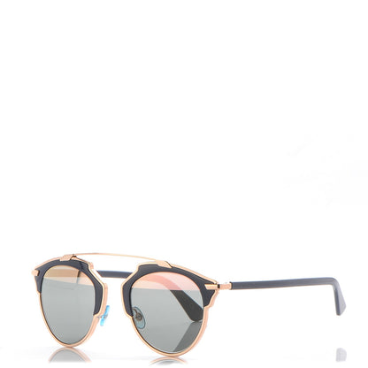 Christian Dior So Real Sunglasses Blue Marine Pink 1 of 9