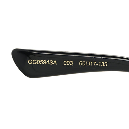 Gucci Metal Square Frame GG0594SA Sunglasses Red 6 of 8
