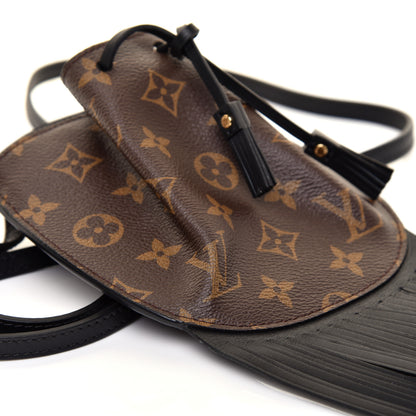 Louis Vuitton Monogram Fringed Mini Noe 7 of 9