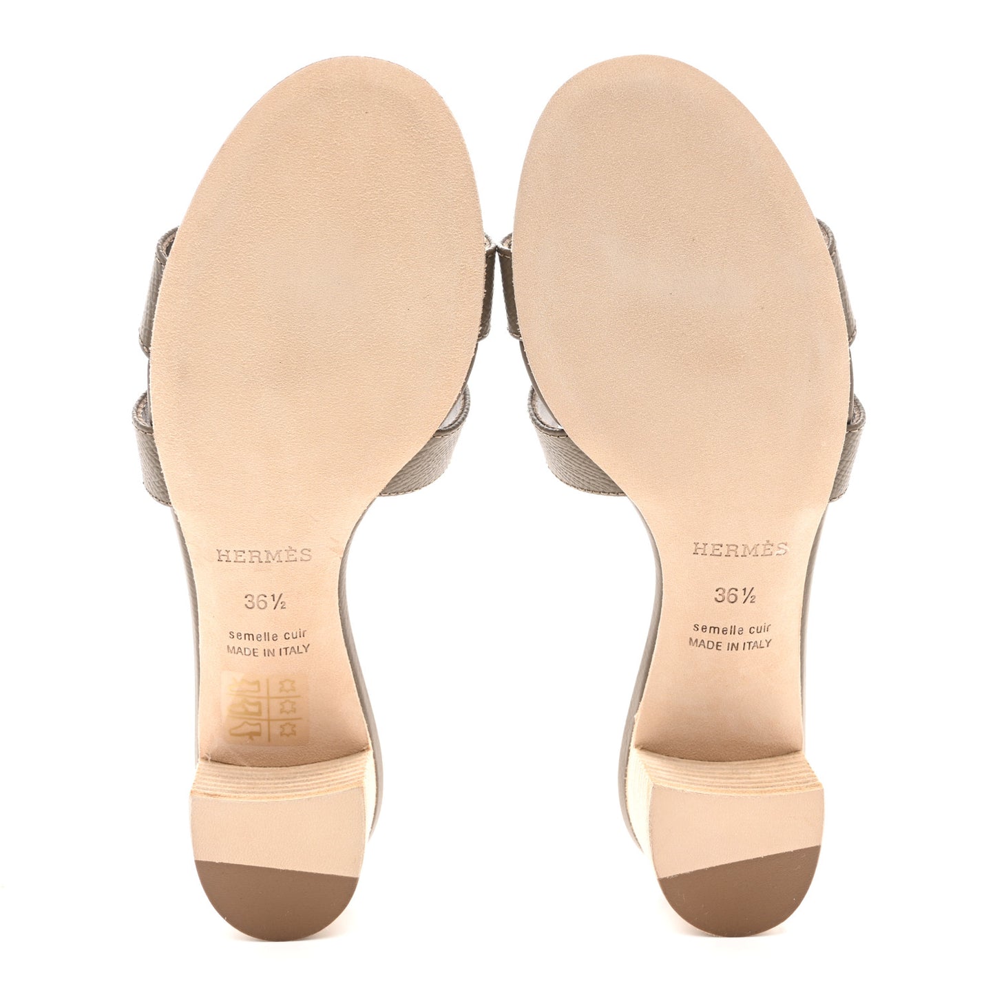 Epsom Oasis Sandals 36.5 Etoupe