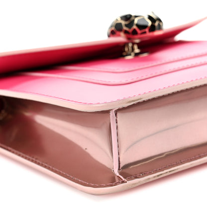 Bulgari Calfskin Small Serpenti Forever Snake Strap Crossbody Bag Pink 10 of 11