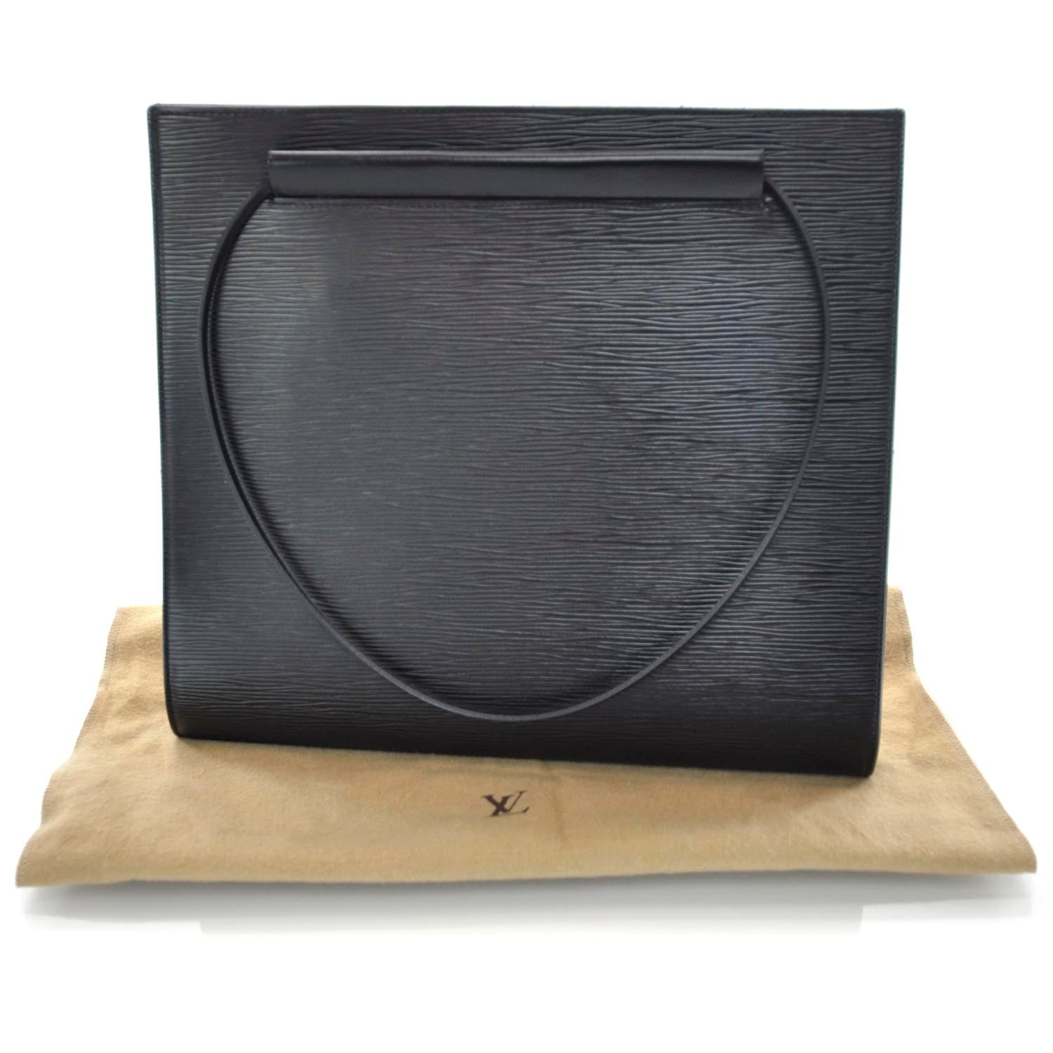 Louis Vuitton Epi Saint Tropez Black 3 of 10