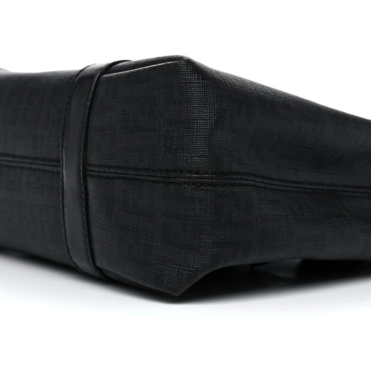 Zucchino Spalmati Vitello Small Tote Black