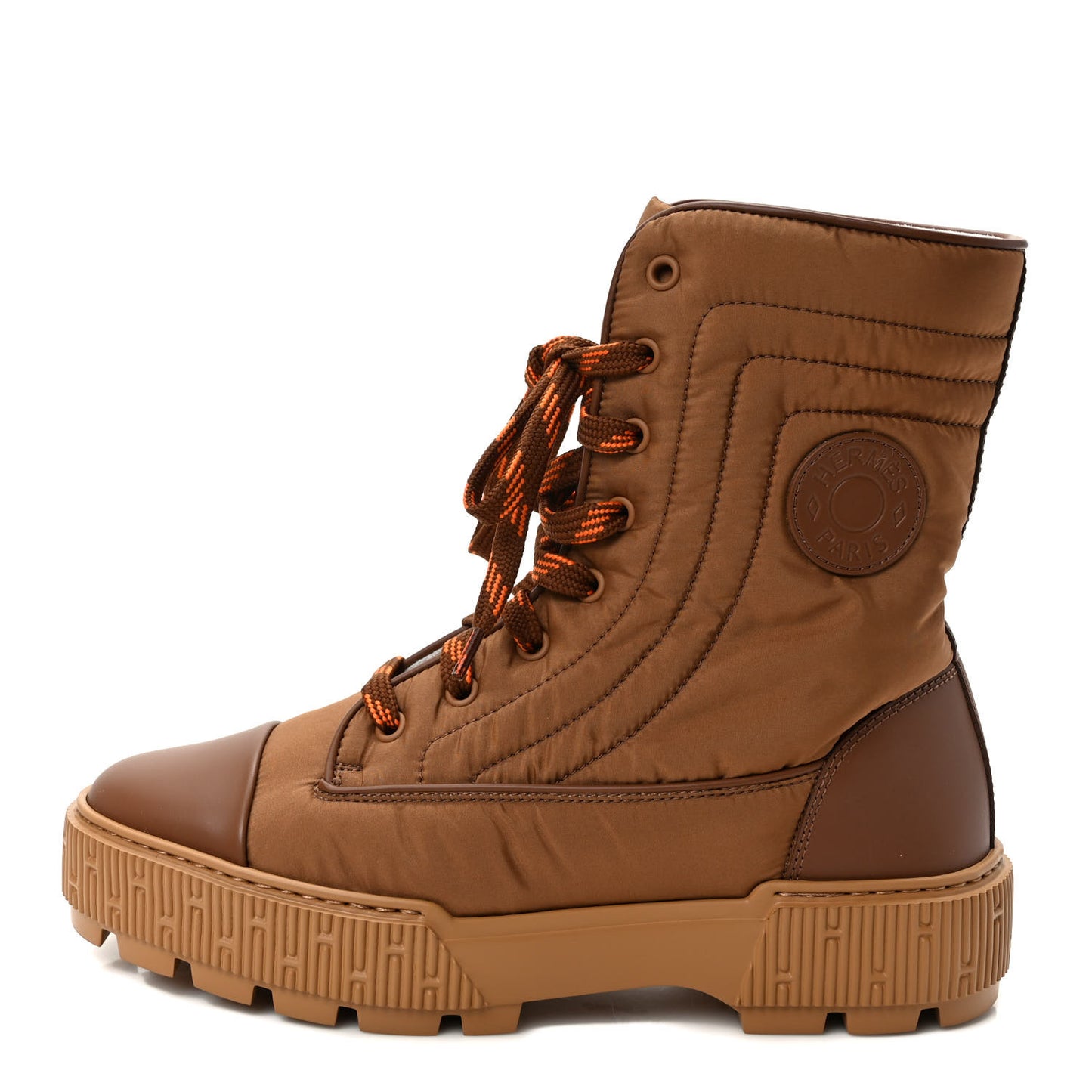 Calfskin Parachute Fresh Ankle Boots 38 Brun Amourette