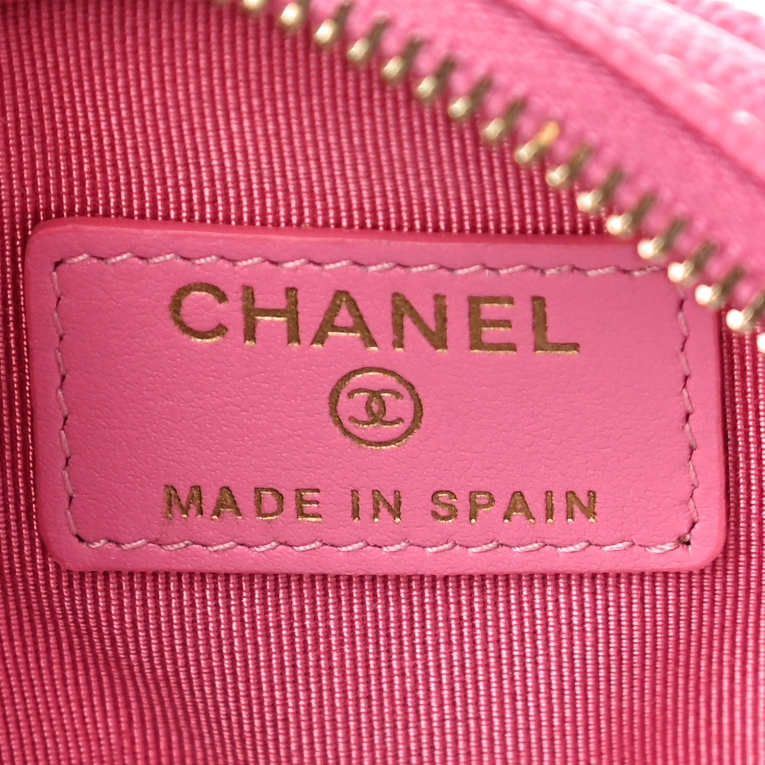 Chanel Caviar Quilted Zip Around Classic Coin Purse 6 of 11