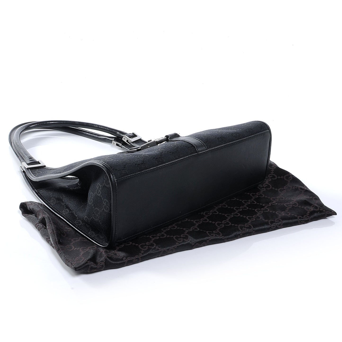 Monogram Small Bardot Black
