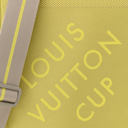Louis Vuitton Damier Geant Americas Cup Bag Yellow 7 of 10