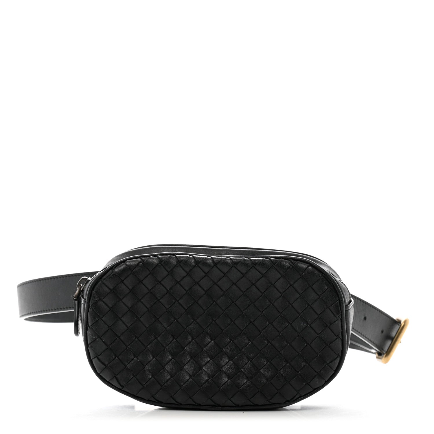 Bottega Veneta Nappa Intrecciato Belt Bag Black 1 of 13