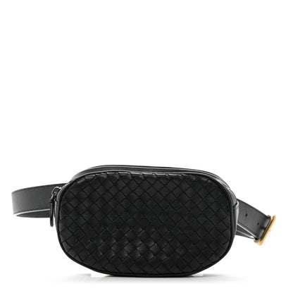 Bottega Veneta Nappa Intrecciato Belt Bag Black 1 of 13