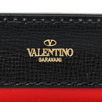 Valentino Garavani Grainy Calfskin Mini Rockstud Alcove Top-Handle Bag Black 7 of 11