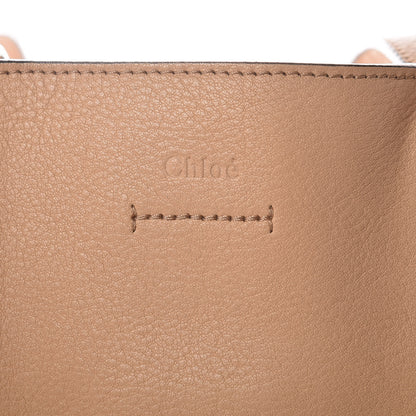 Chloe Smooth Calfskin Small Milo Shopping Tote Beige 6 of 13