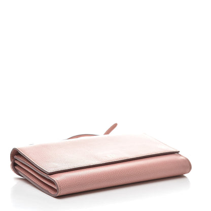 Tom Ford Pebbled Calfskin Wallet On Chain Wild Rose 4 of 13