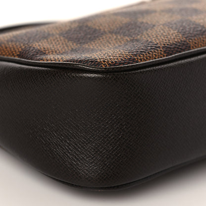Louis Vuitton Damier Ebene Trousse Make Up Bag Pochette 8 of 9