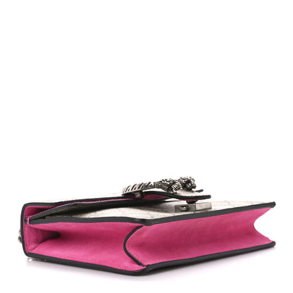 Gucci GG Supreme Monogram Mini Dionysus Shoulder Bag Pink 4 of 12