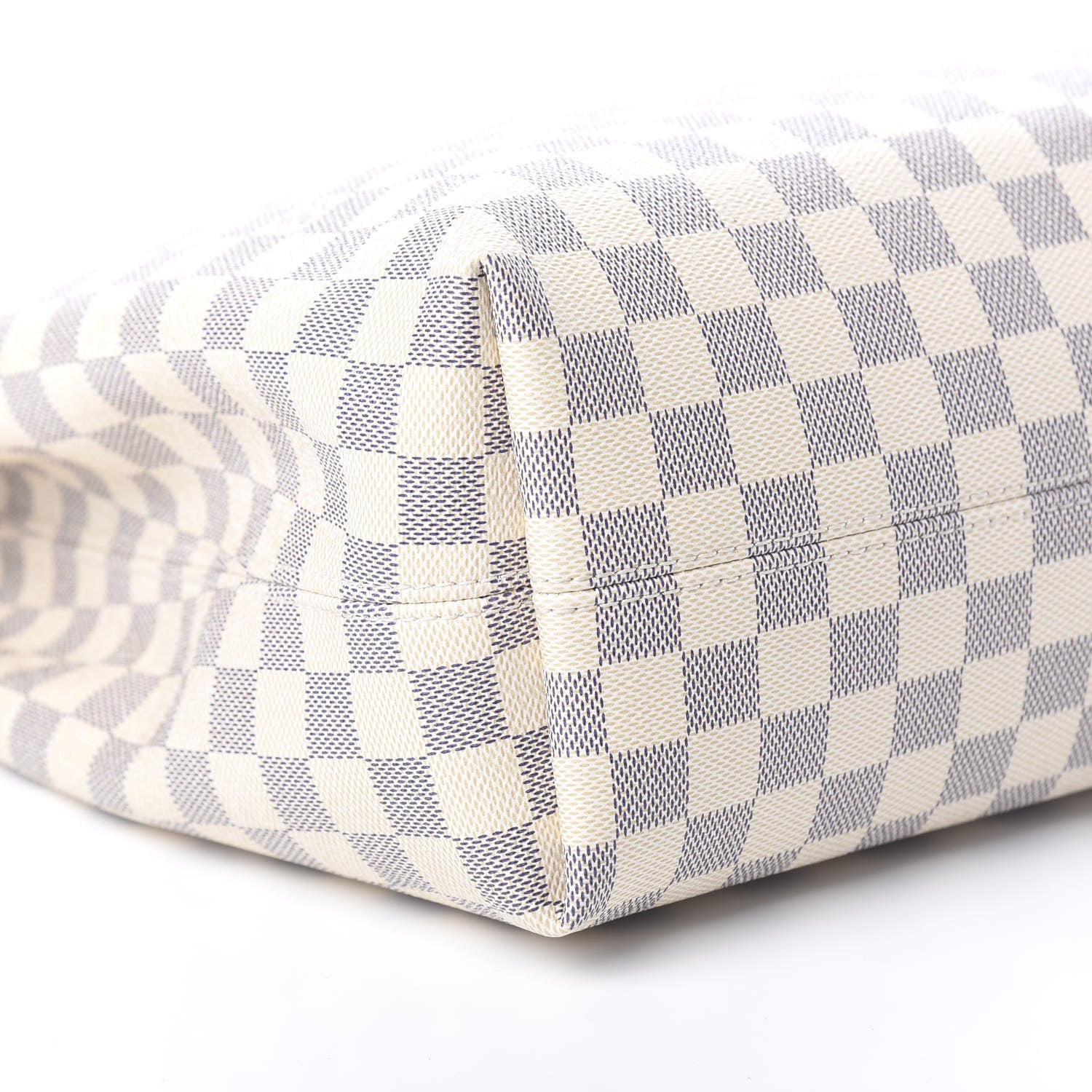 Louis Vuitton Damier Azur Graceful MM Rose Ballerine 8 of 11