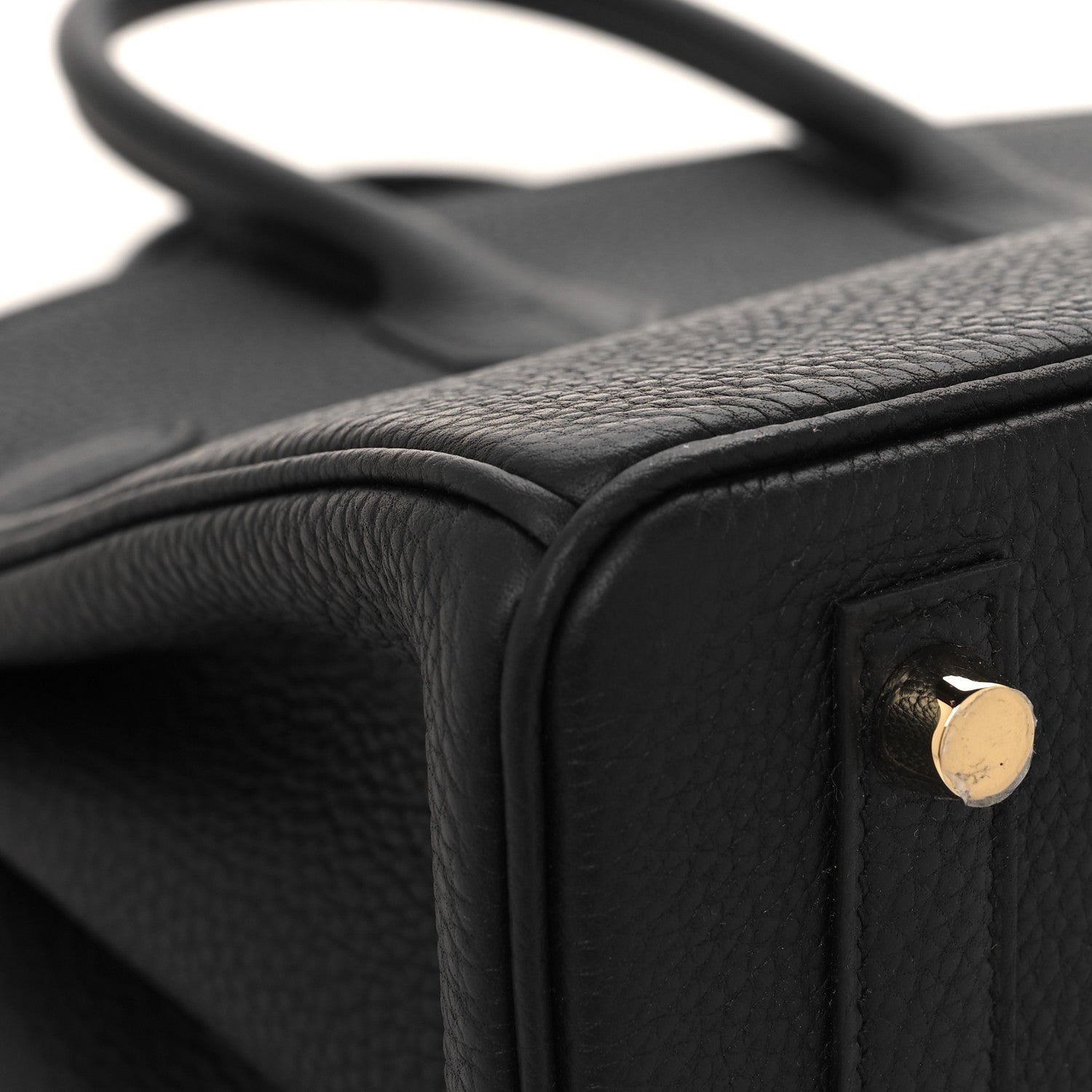 Hermes Togo Birkin 25 Black 10 of 12