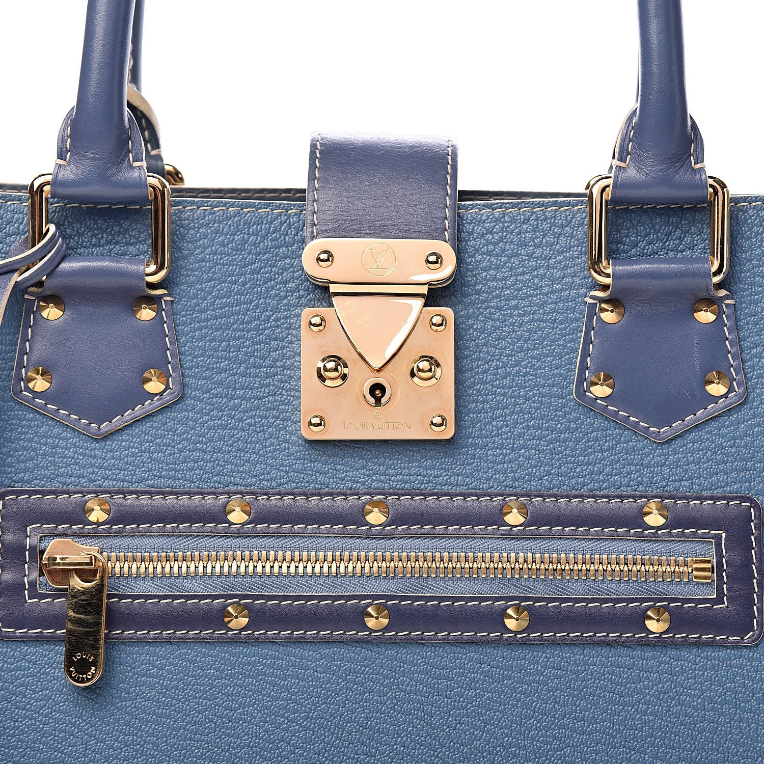 Louis Vuitton Suhali Le Fabuleux Blue 8 of 8