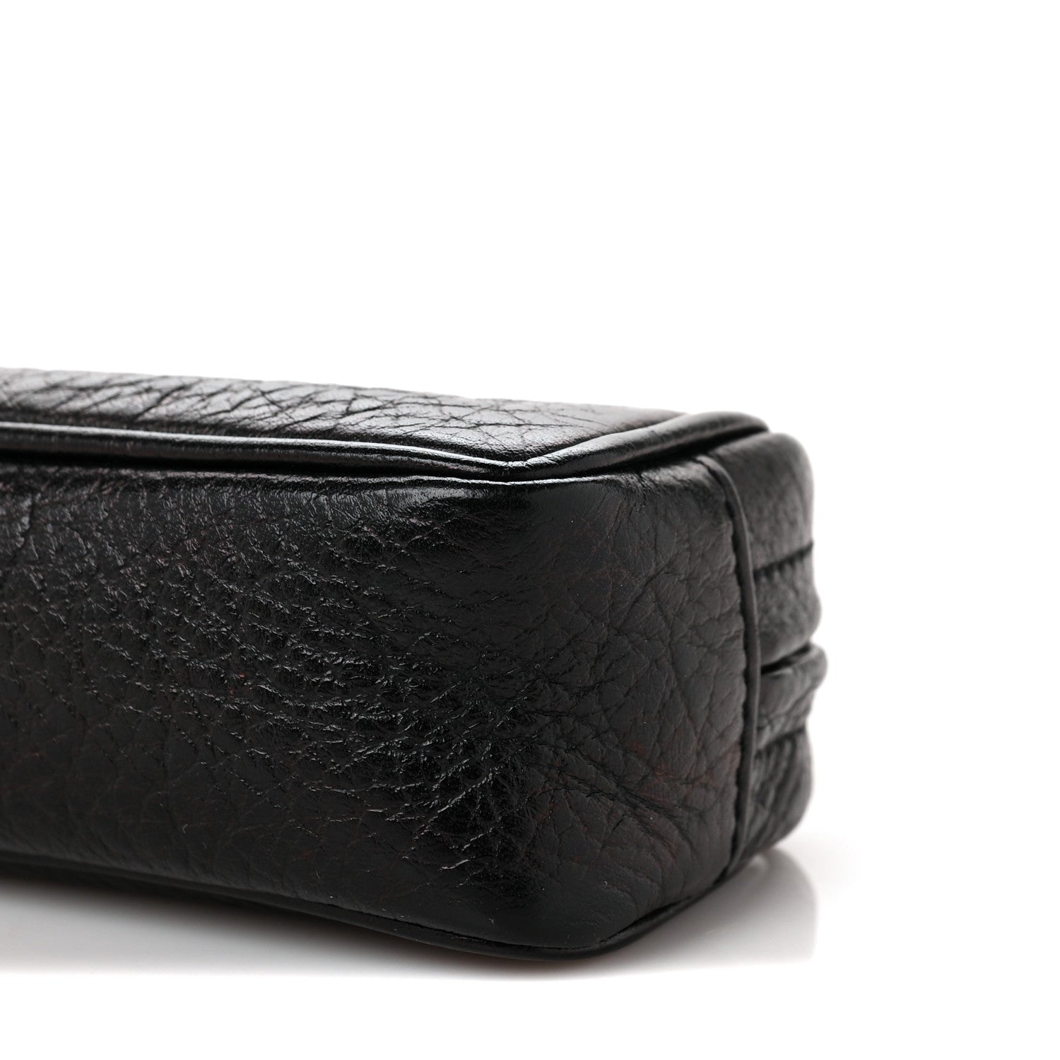 Chanel Calfskin CC Pencil Case Pouch Black 8 of 8