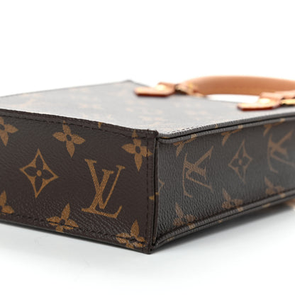 Louis Vuitton Monogram Petit Sac Plat 8 of 9