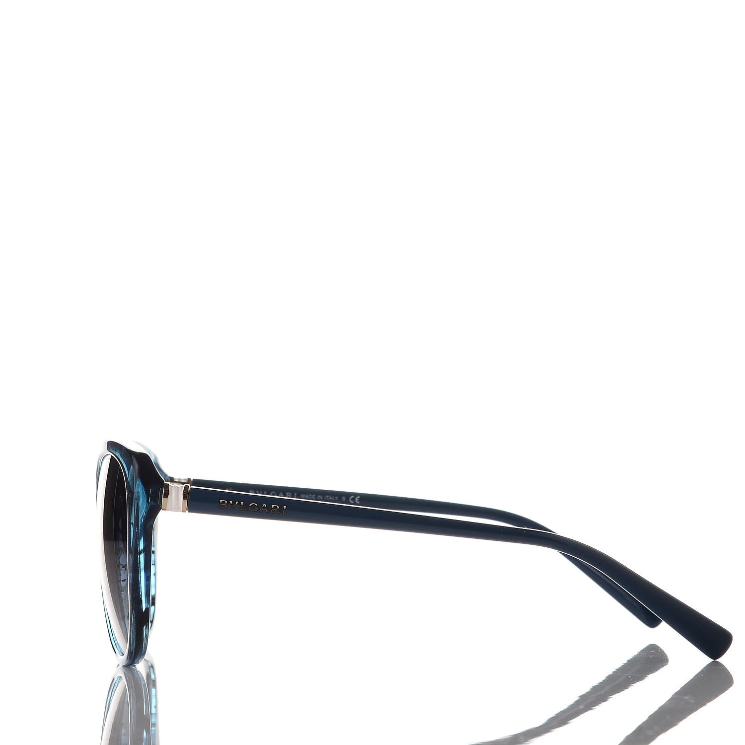 Bulgari BVLGARI Cat Eye Sunglasses 5396-8G Blue 3 of 8