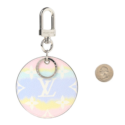 Louis Vuitton Monogram Escale Bag Charm Key Holder Pastel 2 of 3
