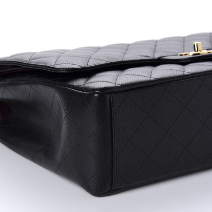 Chanel Caviar Quilted Maxi Double Flap Black 7 of 12