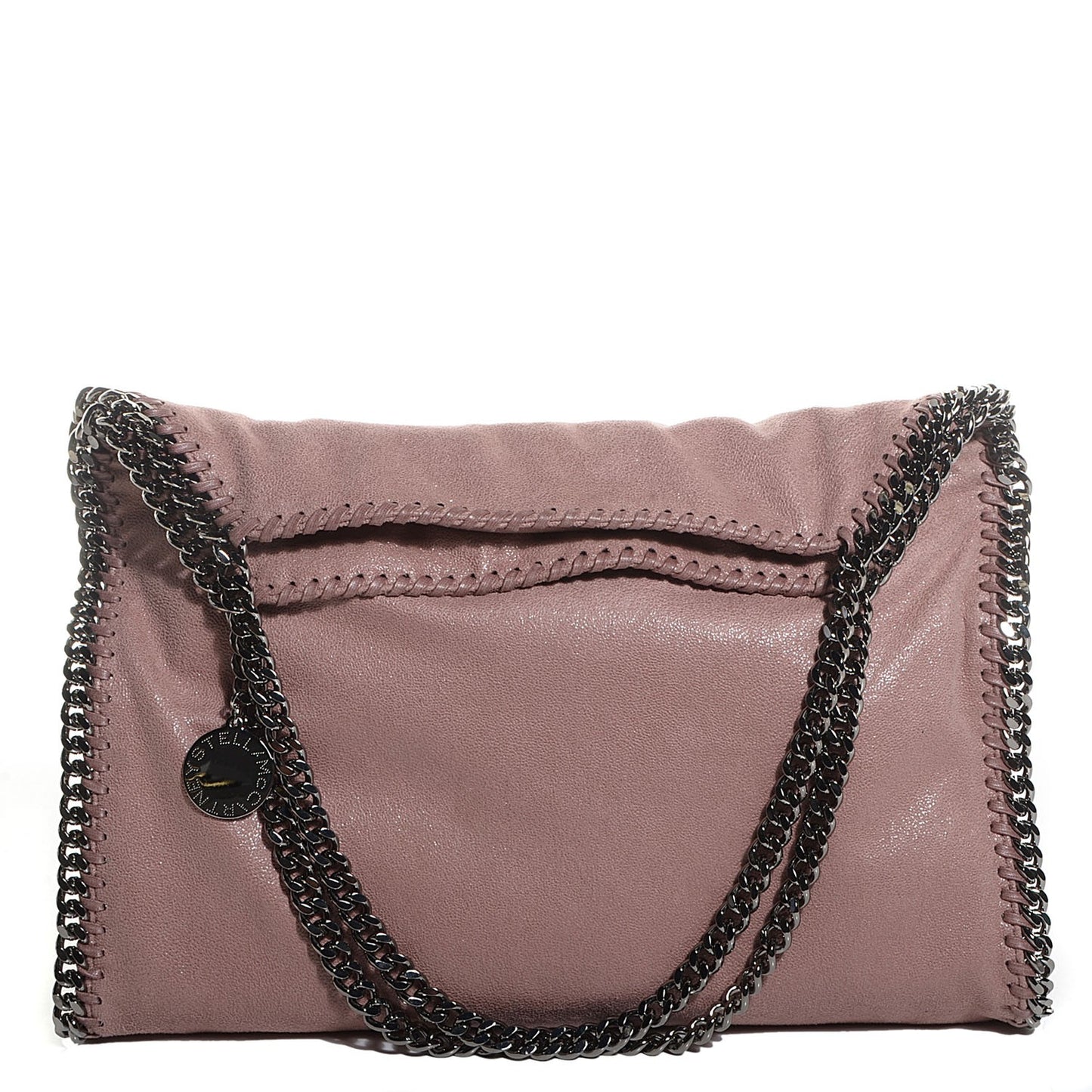 Faux Leather Shaggy Deer Small Falabella Pink